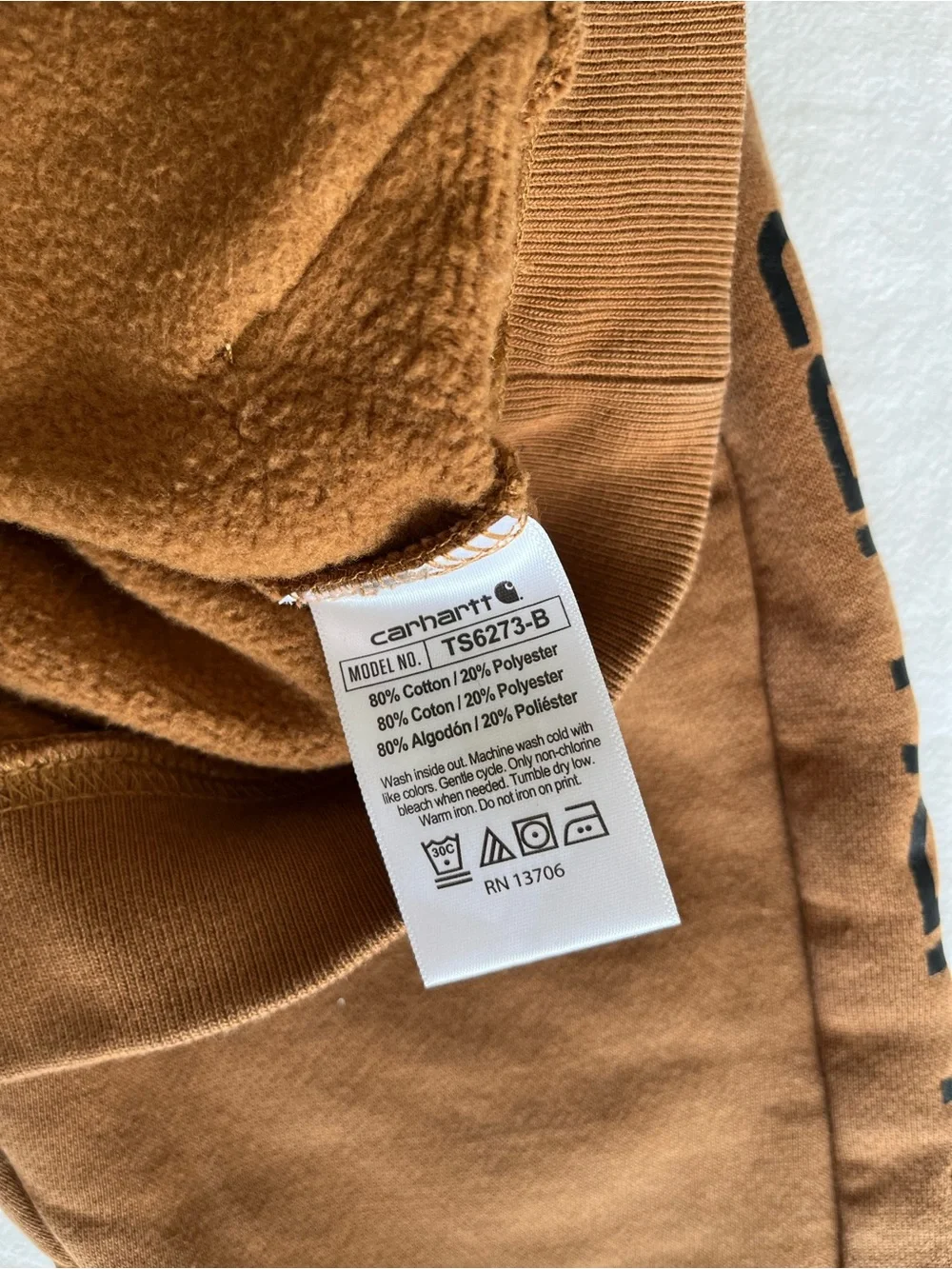Carhartt Kids Caramel Brown Hoodie & Jogger Set